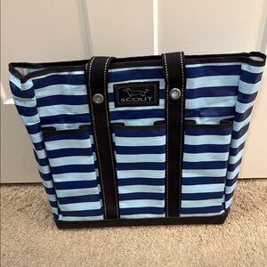Scout Striped Tote with Pockets